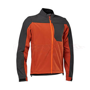 Veste Softshell en cuir véritable pour moto à la mode pour hommes, veste d'équitation noire résistante à l'eau pour motard - Product Image 1