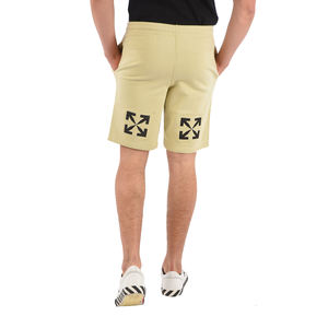 กางเกงขาสั้นลำลองผู้ชาย ผ้าฝ้าย 100% สวมใส่สบาย คุณภาพสูง ระบายอากาศได้ดี แห้งเร็ว เอวกลาง มีเชือกผูก ปิดด้วยเชือกผูก สีพื้น - Product Image 4