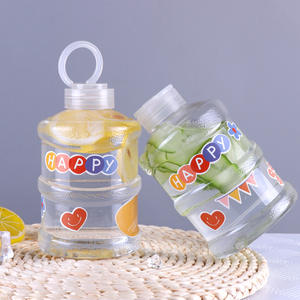 500ml 650ml 750ml Portable pet <span class=keywords><strong>plastique</strong></span> Mini seau boisson eau minérale bouteille de boisson - Product Image 2