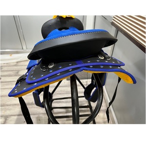 อานม้าหนังสังเคราะห์แบบตะวันตกพร้อมต้นไม้พลาสติก - Product Image 4