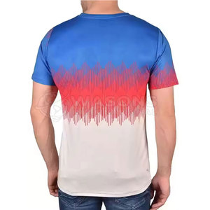 Outdoor Use <b>Cool</b> Sublimation <b>Men</b> <b>T</b> <b>Shirt</b> Fresh Colors Comfortable Fit Summer Style Sublimation <b>Men</b> <b>T</b> <b>Shirt</b> - Product Image 2