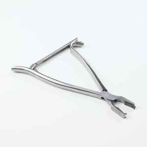 Fórceps de reducción de acero inoxidable de alta precisión, 18CM, instrumento quirúrgico ortopédico veterinario para animales, mascotas, Manual primero - Product Image 4