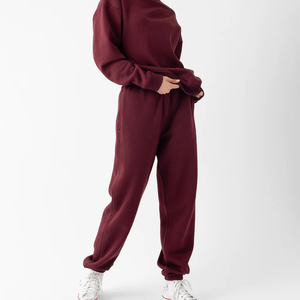 Pantalones de chándal informales personalizados para mujer, Pantalones rectos de algodón para mujer, pantalones de pierna ancha de longitud completa, pantalones de chándal cómodos - Product Image 3