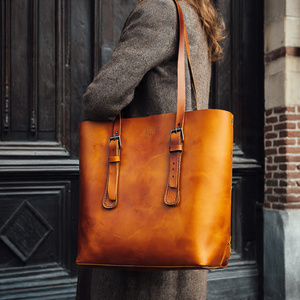 Bolso de compras de piel de vaca estampado, bolso de mano de cuero genuino, bolso de mano por sublimación para mujer, bolso grande de lona a la moda - Product Image 6