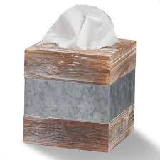 Galvanized Metal Steel Tissue Box Holder Rust-Resistant and Durable - Product Image 3