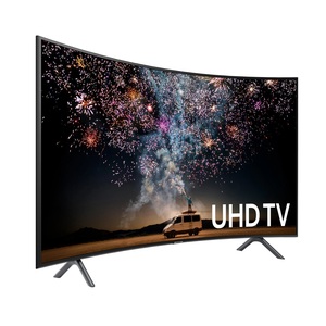 Téléviseur intelligent incurvé Sam SungS série 7 NU7300, 75 pouces, 4K UHD, écran incurvé, affichage Ultra HD, montage mural, écran de cinéma maison, best-seller - Product Image 1