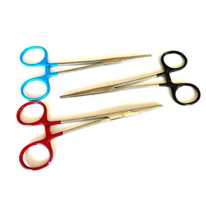 Pinzas Hemostáticas Innovamed 5.5 de Acero Inoxidable, Rectas y Curvas, con Bloqueo, Pinza Quirúrgica Reutilizable, Instrumento Manual - Product Image 1