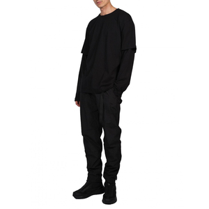 เสื้อยืดแขนคู่ยาวสองชั้นสำหรับผู้ชายซักได้เสื้อยืดแขนคู่แบบลำลองออกแบบได้ตามต้องการ - Product Image 6