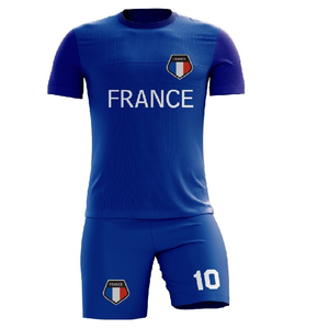 maillot de football vintage CHAMPION Blue & White Mesh #16