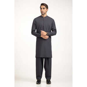 Trajes de Estilismo SK-STY25-013 con Botones y Cremallera, de Viscosa Peinada, Disponibles en Talla XL para Bodas y Negocios - Product Image 5