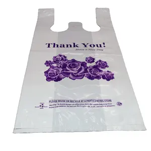 Manufacturer and supplier PP plastic bags with logo printed | Shopping PP plastic bags with factory price | PP T-Shirt Bags
