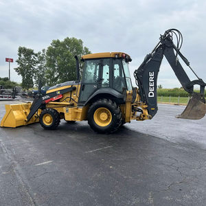 Retroexcavadora de ruedas de ingeniería con CE y maquinaria de construcción Retroexcavadora Johnn Deeres - Product Image 1