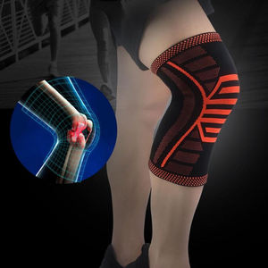 Manches de genou de cyclisme à compression longue complète vente en gros de manches de genou de cheville de sport à haute élasticité soutien du genou - Product Image 5