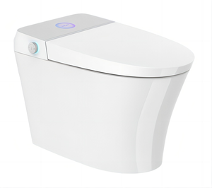 ABD Tarzı Akıllı Tuvalet Tek Parça Otomatik Yıkama Sistemli Isıtmalı Klozet Seramik Banyo Tankı Olmayan Bide Akıllı Tuvalet - Product Image 3