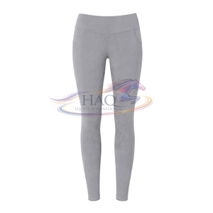 Leggings d'équitation personnalisés pour femmes, avec grip en silicone, assise intégrale, haute élasticité, pour l'entraînement équestre - Product Image 3