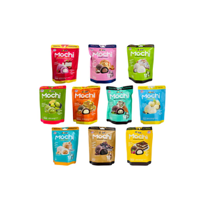 Bulk Wholesale Royal Family Mochi Creamy Matcha Latte 180g 12 Pack <b>Display</b> <b>Case</b> Soft Chewy Taiwanese Mochi For Supermarket - Product Image 1