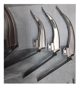 Juego de Instrumentos de Laringoscopio Manual de Acero Inoxidable de 4 Hojas de la Mejor Calidad, Instrumentos Quirúrgicos para Oídos, Ojos, Nariz y Garganta, Fibra Óptica - Product Image 5