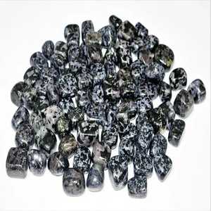 หินอินดิโก้กาบบโบรคริสตัลขัดเงาตามธรรมชาติหินอัญมณีบำบัดหินทัมเบิ้ลฮวงจุ้ยตกแต่งบ้าน - Product Image 6