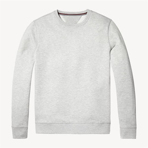 Listo para enviar, sudaderas para hombres, Sudadera de cuello redondo de gran tamaño en blanco, sudaderas de cuello redondo personalizadas para hombres - Product Image 3