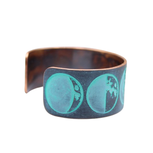 2025 Florida New Year <b>Copper</b> Purple oxidized <b>copper</b> <b>bangle</b> Turquoise Jewelry Design Bracelet <b>Copper</b> Jewelry for Women - Product Image 2