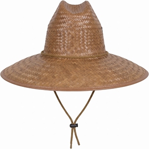 Chapeau Canotier en Paille Tressée Personnalisé avec Logo, Large Bord, Motif Herbe Naturelle, Unisexe Adulte, Plage, Pêche, Extérieur, Vente en Gros, Haute Qualité, OEM - Product Image 4