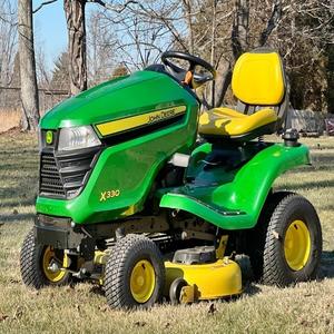 Tracteur à gazon John Deeree X350R - 30 CV 2RM Tracteur à chenilles avec moteur Durable et confortable Tonte Prix de gros - Product Image 3