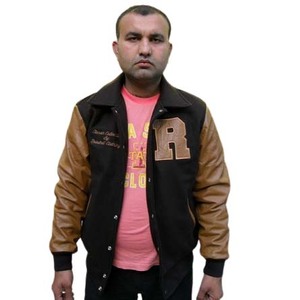 Chaquetas universitarias Varsity Letterman, chaquetas de béisbol con logotipo personalizado, chaquetas de Bombardero - Product Image 1