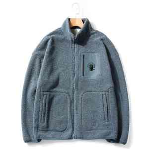 Offre Spéciale hommes de haute qualité 100% Polyester polaire veste Stand hiver formel automne broderie impression coupe ample taille XXL - Product Image 6