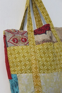 Bolso Vintage Kantha Bolso Vintage Sari Kantha Acolchado - Product Image 2