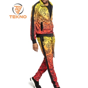 Chándal de sublimación para hombre con tejido suave estampado vibrante perfecto para deportes de gimnasio y ropa casual que ofrece comodidad y estilo - Product Image 4