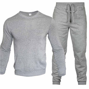 Nouveautés Tenues deux pièces à capuche et pantalons de survêtement pour hommes de grande taille Jogger Tracksuits Ensemble de survêtements confortables - Product Image 4
