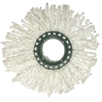 360 Spin Microfiber Floor Cleaning <b>Mop</b> Set Easy Replacement White Household <b>Mop</b> Cloth - Product Image 4