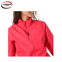 Chaqueta Cortavientos para Mujer al por Mayor, Personalizada, de Alta Calidad, Talla Grande, Impermeable, Tejida, Transpirable, de Secado Rápido, Ligera, para Invierno