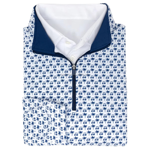 All Over Print Quarter Zip Pullover Golf Quick Dry 14 Zip Hoodie Pullover <b>Mock</b> <b>Neck</b> Golf Hoody Pullover for Men <b>Tops</b> 1/4 - Product Image 1