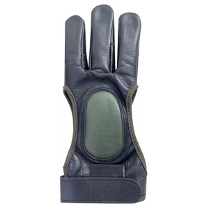 Gants de tir à l'arc en cuir, fabrication directe d'usine - Conception à trois doigts, antidérapants, respirants, pour usage extérieur, prix très bas - Product Image 1