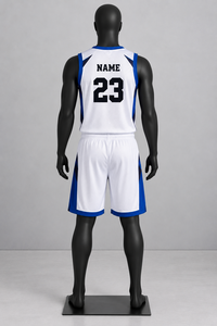 Ensemble de maillots de basket-ball personnalisés, uniforme de basket-ball pour hommes, short de basket-ball, vêtements de sport respirants à séchage rapide, vente en gros - Product Image 3