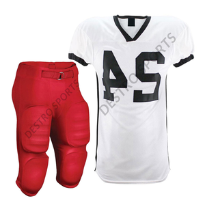 Uniforme de fútbol americano Regular Fit Easy Wear Uniformes de fútbol Material de tela de alta calidad Conjunto de fútbol americano para hombres - Product Image 5