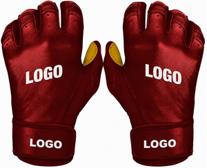 Individuelle Farbe & Logo Professionelle Cabretta-Schafsleder Baseball-Schlaghandschuhe 0,7-0,9mm Dicke Großhandel Hersteller <span class=keywords><strong>Broce</strong></span> - Product Image 1