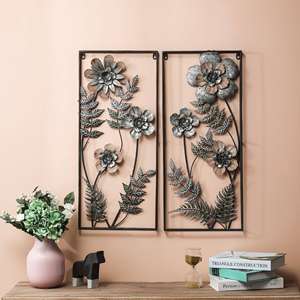 ศิลปะผนังเหล็กชุบสังกะสีสไตล์วินเทจสำหรับตกแต่งผนังศิลปะผนังเหล็กชุบสังกะสีสำหรับห้องนั่งเล่น - Product Image 5