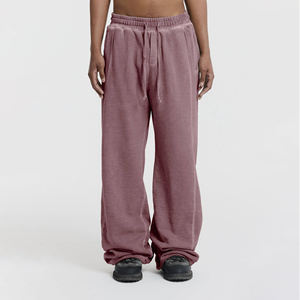 Logo personnalisé, streetwear décontracté, léger, ample, respirant, séchage rapide, coupe droite, surdimensionné, homme, lavage clair, 100% coton - Product Image 1