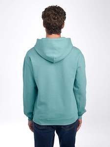 Sweat-shirts à capuche surdimensionnés personnalisés en gros, sweat-shirt à capuche en molleton de coton uni, sweat-shirt décontracté streetwear pour hommes et femmes - Product Image 3