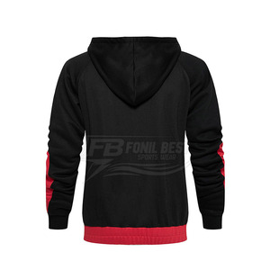 ชุดวอร์มผู้ชายผ้าฝ้าย 100% ดีไซน์ทันสมัย ออกแบบโลโก้ของคุณเองได้ พร้อมฮู้ด ซิปหน้า ระบายอากาศได้ดี มีไซส์ใหญ่พิเศษ สำหรับฤดูหนาว - Product Image 4