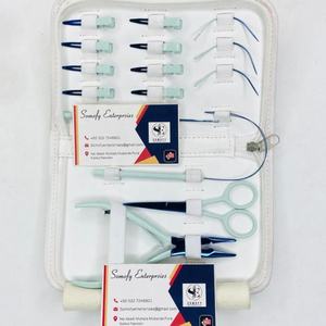 Nuevo Kit de Herramientas para Extensiones de Cabello de Metal de 16 Piezas de Alta Calidad con Alicates, Tijeras y Clips - Uso Comercial - Product Image 6