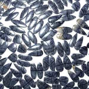 Venta al por Mayor de Gemas Sueltas de Jaspe Picasso de Cuarzo Natural de la Mejor Calidad para la Fabricación de Joyería en India, Suministro Directo - Product Image 3