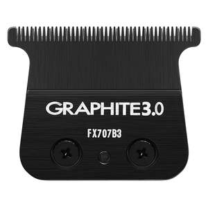 Lames de rechange à écartement zéro pour tondeuses, en acier inoxydable, noires, type prise US, avec manuel d'utilisation en français - Product Image 2