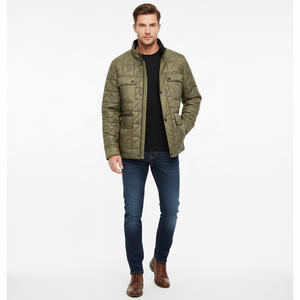 Chaqueta Bomber para Hombre de Primera Calidad, Lona Ecológica, Transpirable, Material Ligero, Comodidad, Calidez, Estilo Atemporal, Invierno - Product Image 4