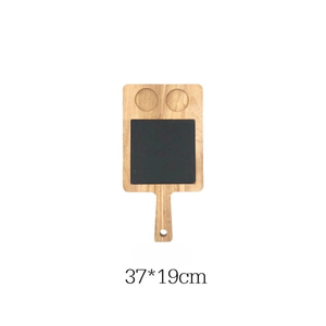 Vente chaude Black Rock <span class=keywords><strong>Ardoise</strong></span> <span class=keywords><strong>Fromage</strong></span> Planche Écologique <span class=keywords><strong>En</strong></span> Bois Pizza <span class=keywords><strong>Plateau</strong></span> Planche À Découper pour Ménage Hôtel Utilisation 100pcs - Product Image 1