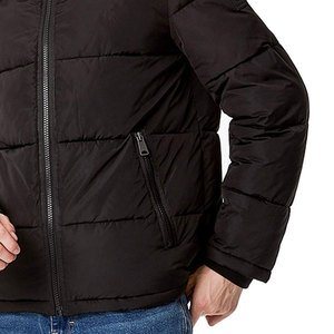 แจ็กเก็ตแฟชั่นใหม่สำหรับผู้ชายเสื้อโค้ทขนเป็ดมีฮู้ดแบบปรับแต่งได้สไตล์สตรีททั่วไป - Product Image 6