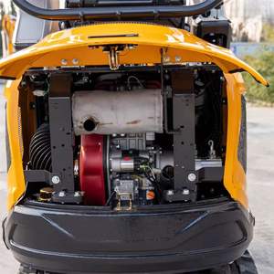 Mini Excavadora Hidráulica HT12G de 1200 kg, Tipo Oruga, Marca HIGHTOP, Máquina Excavadora, Equipo de Construcción - Product Image 5