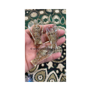 คริสตัลรูปนางฟ้าหินลาบราดอไรต์บำบัดพลังงานสำหรับทำสมาธิของตกแต่งบ้านการทรงตัวจักระและการป้องกัน EMF - Product Image 6